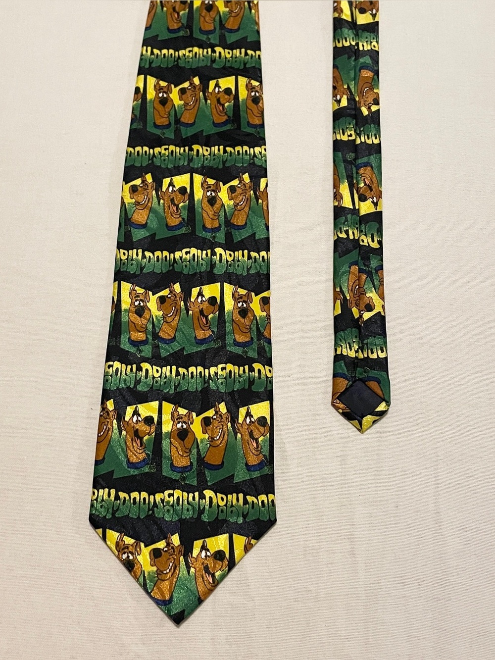 Vintage Rene Chagal Scooby Doo Handmade Novelty Tie 58”